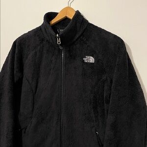 THE NORTH FACE Osito Fleece Jacket Full Zip Fuzzy Fleece Women’s Medium Black